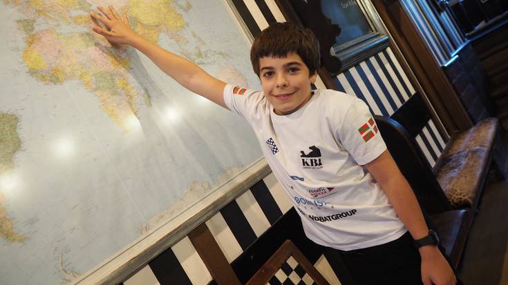 Munduko Xake Txapelketan lehiatuko da Oier Sarasketa gaztea