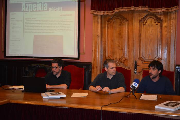 Azpeitiko memoria historikoa, paperetik sarera