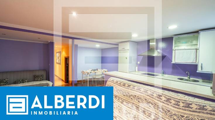 Alberdi Inmobiliaria: eraberritutako etxebizitza salgai Kale Nagusian