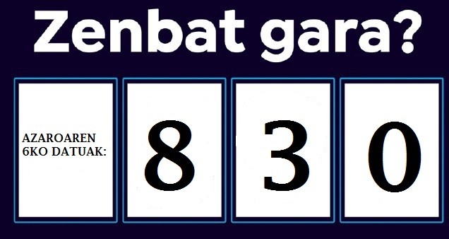 830 azkoitiarrek eman dute izena Euskaraldian