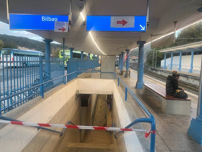 Hastear dira tren geltokia eraberritzeko lanak