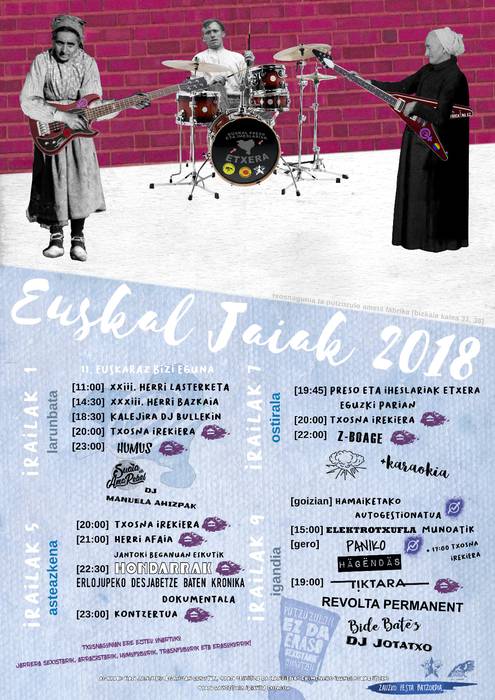 Zarauzko Euskal Jaietako behin betiko egitaraua argitaratu dute