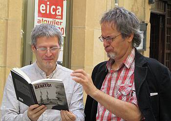 Lertxundiren «biografia espirituala» osatu dute Aristik eta Markezek