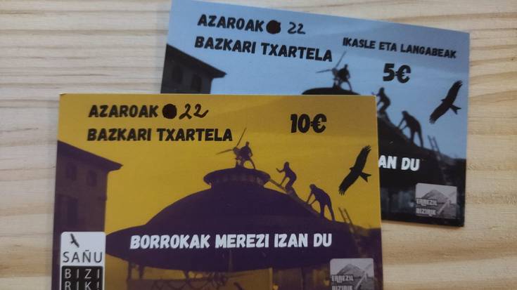Hilaren 18ra arte eskura daitezke Borrokak merezi izan du! eguneko bazkarirako txartelak