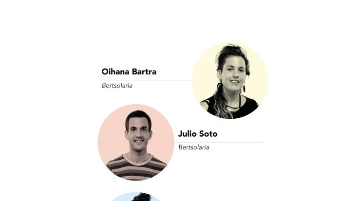 Bihar banatuko dira ostiraleko bertso saio tematikorako gonbidapenak