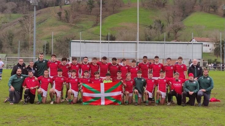 Euskadiko errugbi selekzioaren harrobiko taldeek bi partida jokatuko dituzte Astin