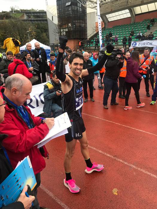 Joseba Diaz Gipuzkoako txapeldun izan da Zurich Donostiako Maratoian