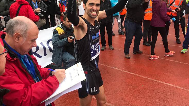 Joseba Diaz Gipuzkoako txapeldun izan da Zurich Donostiako Maratoian