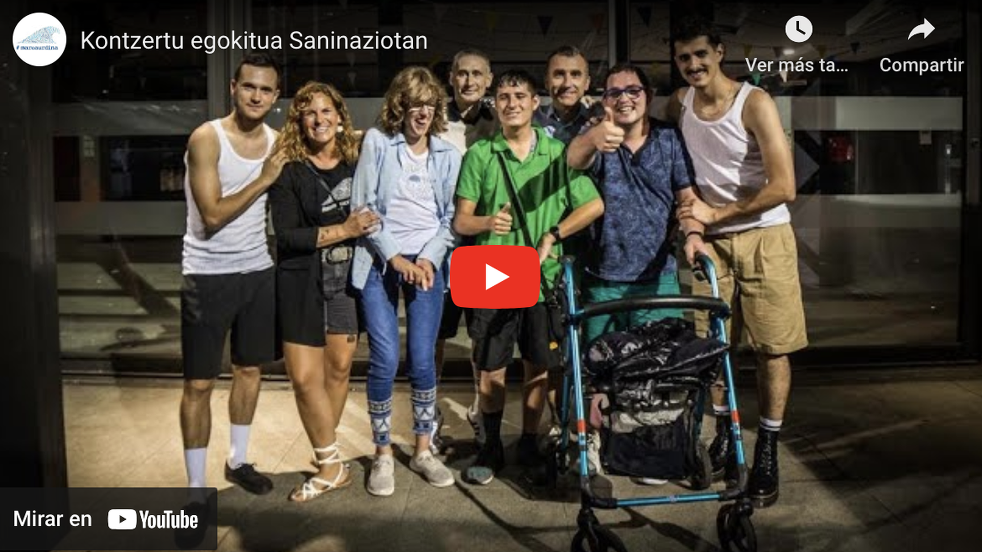 Kontzertu inklusiboak saninazioetan