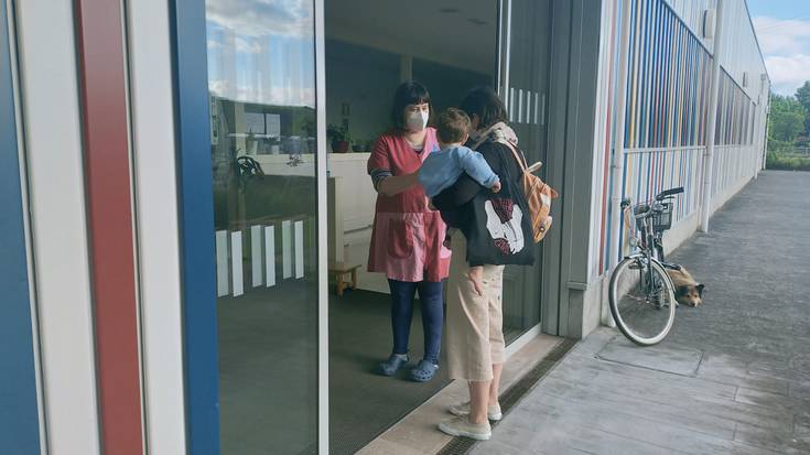 Grebarekin bat egin dute Zarauzko Haurrekolan ere