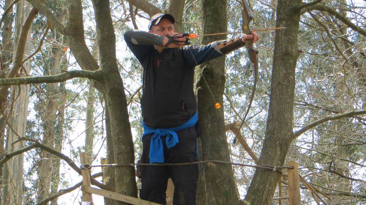 Jose Luis Garcia laugarren geratu da Santanderko arku-tiro txapelketan