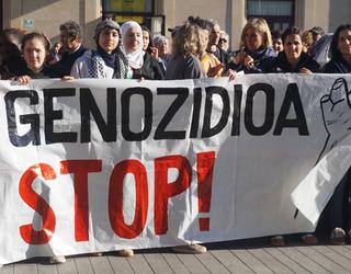 Palestinarren kulturan murgildu dira oriotarrak, bi herrien arteko zubiak eraikiz