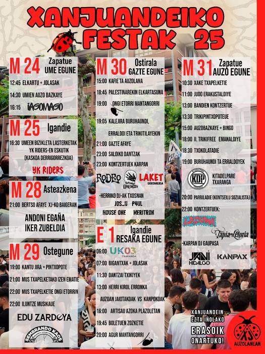 Sanjuandegiko festak