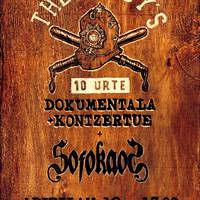 The Bobby's "10 Urte" dokumentala + kontzertua eta Sofokaos taldearen kontzertuak