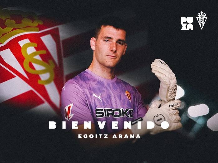 Gijongo Sporting taldearekin sinatu du kontratua Egoitz Arana atezainak