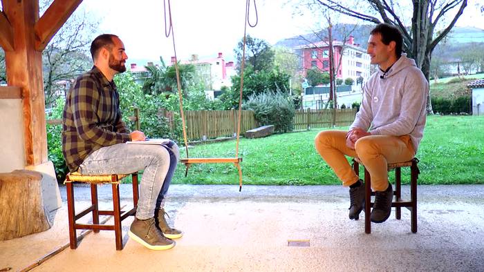 Iñaki Gabarain, 'Hamaika arrazoi' elkarrizketa sortako lehen gonbidatua