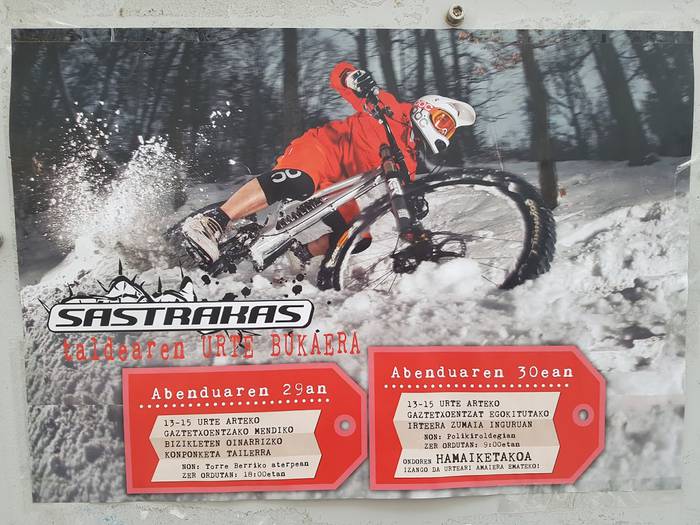 Gaztetxoekin ekintzak egingo ditu Sastrakasek urte bukaeran
