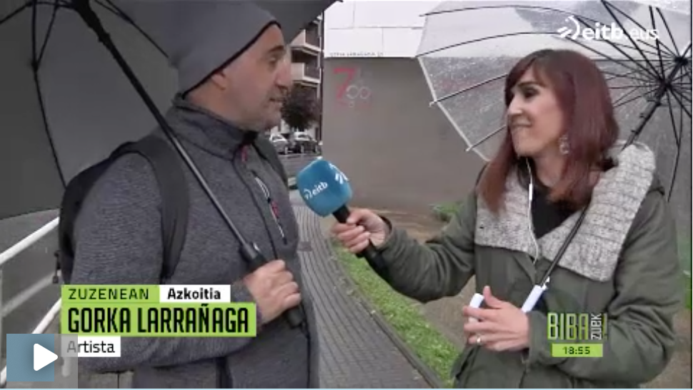 Azkoitia, 'Biba Zuek!' telebista saioan protagonista