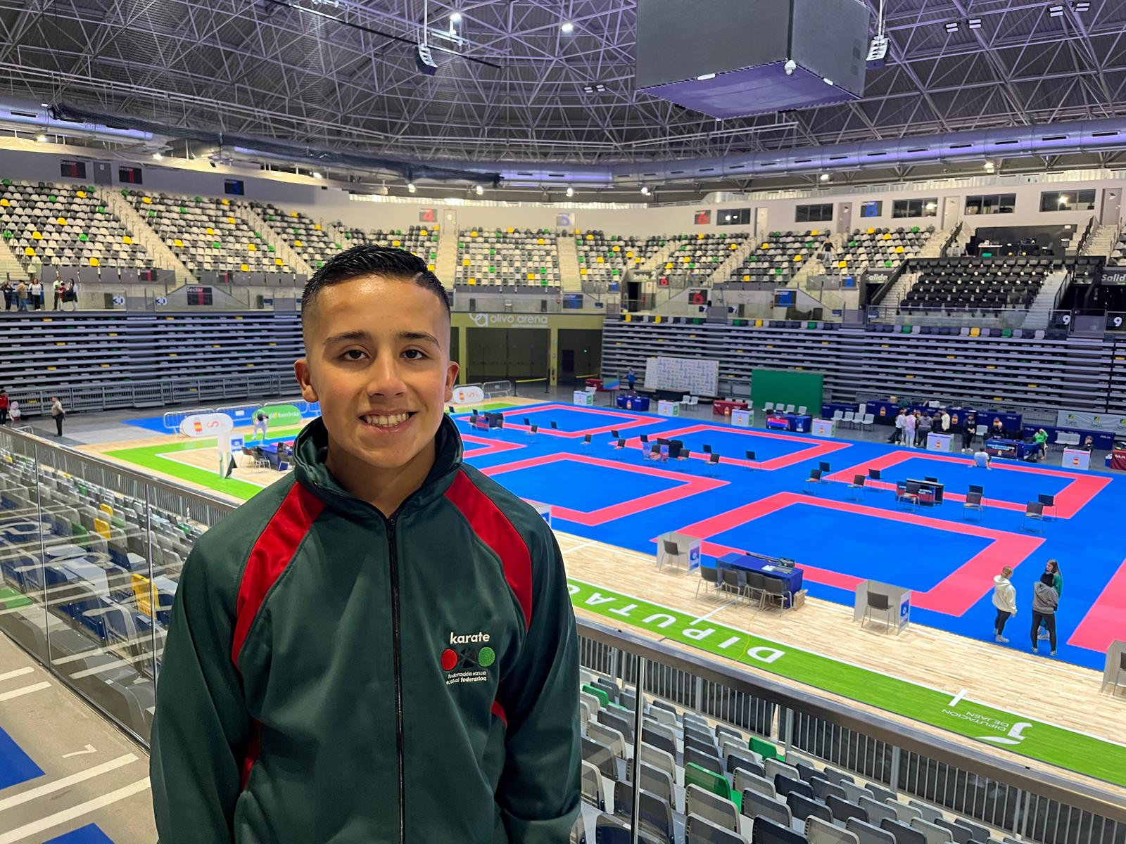 Iker Hernandez final laurdenetan kaleratu dute Espainiako Karate Txapelketatik