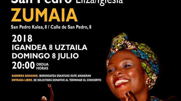 Afrikako gospela igandean parrokian