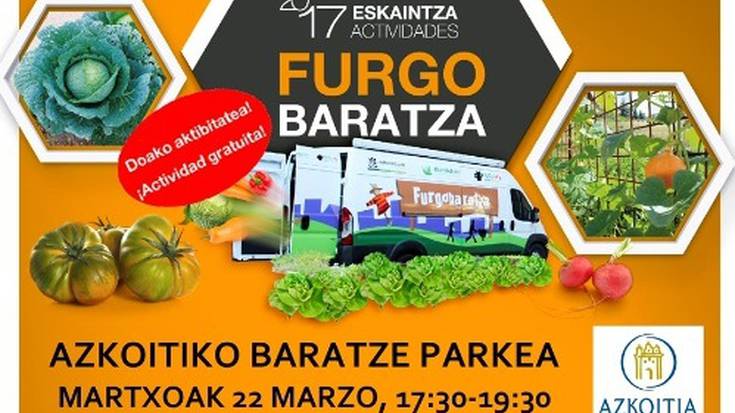 Doako tailerra Azkoitiko Baratza Parkean