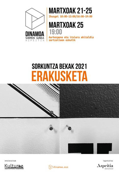 2021eko sorkuntza beken erakusketa