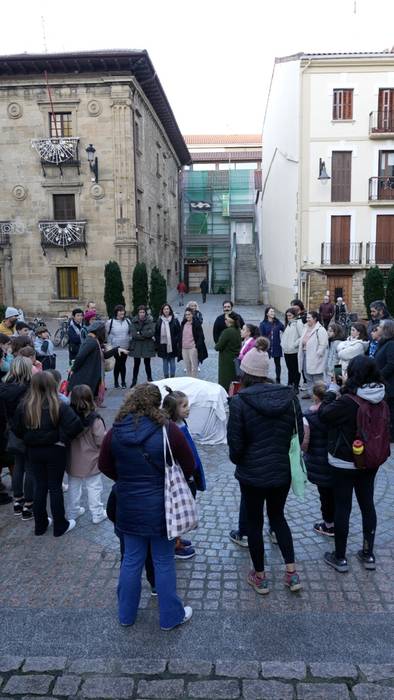 Arrakasta izan du Zarautzen egindako 'Street Scape' jarduerak