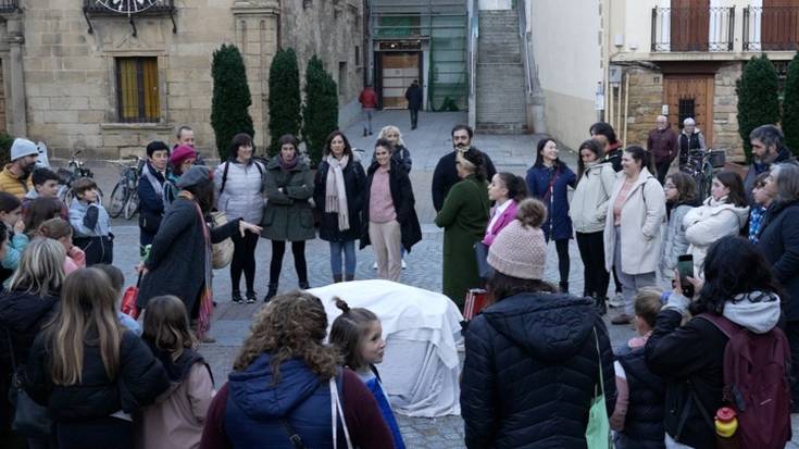 Arrakasta izan du Zarautzen egindako 'Street Scape' jarduerak