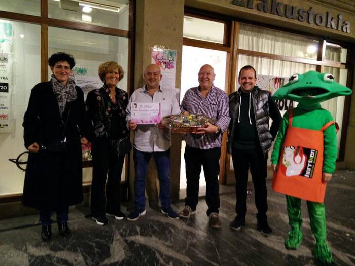 Azkoitiko Herrixen Eguneko II. Zakelmari pintxo lehiaketa Orbela tabernak irabazi du