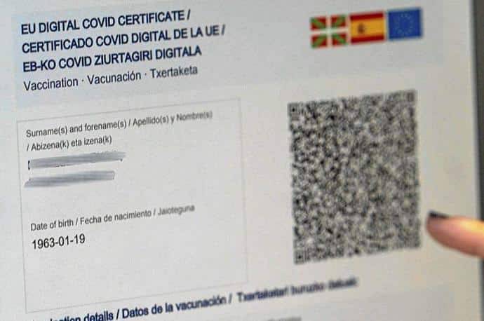 COVID ziurtagiria ezartzearen aurka egin du EAEko Auzitegi Nagusiak