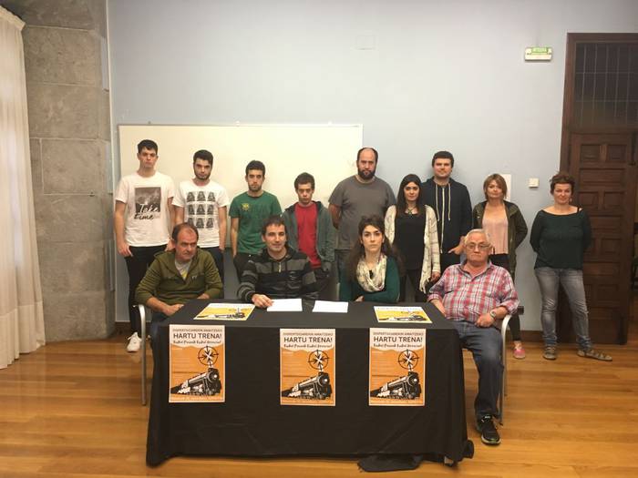 'Hartu trena' eguna prestatu dute hilaren 21erako, euskal preso eta iheslarien alde
