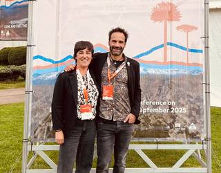 Munduko geoparkeen batzarrean da egunotan Euskal Kostaldeko Geoparkeko ordezkaritza
