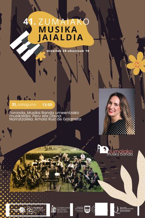 41. Zumaiako Musika Jaialdia: 'ZUMBen 'Peru eta otsoa'