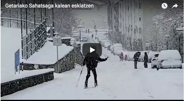 Bideo bilduma: Urola Kosta elurretan