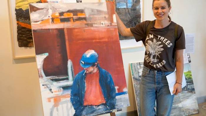 Udane Juaristik irabazi du Zumaiako XIX. Kaleko Pintura Lehiaketa