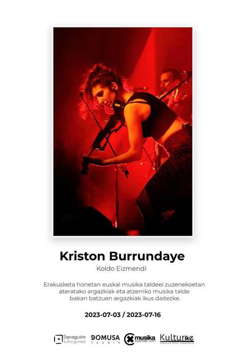 Erakusketa: 'Kriston burrundaiye'