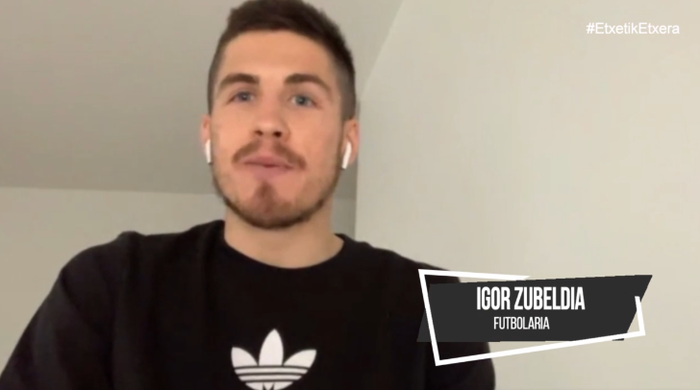Igor Zubeldia: "Taldekide guztiok zelaian lortu nahi ditugu sariak"