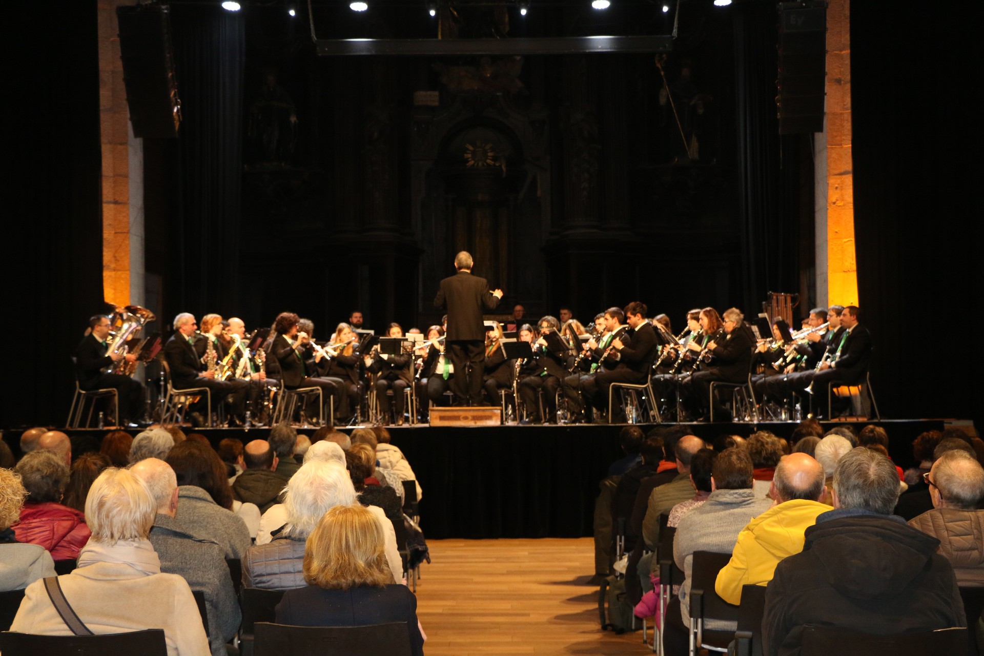 Eguberri eguneko kontzertua eskaini du Udal Musika Bandak Sanagustinen