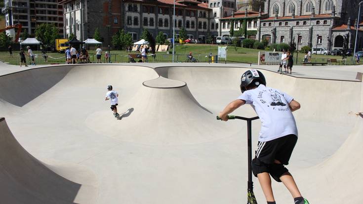 Izarraitz skate parkearen lehen urtearen ospakizunak, martxan