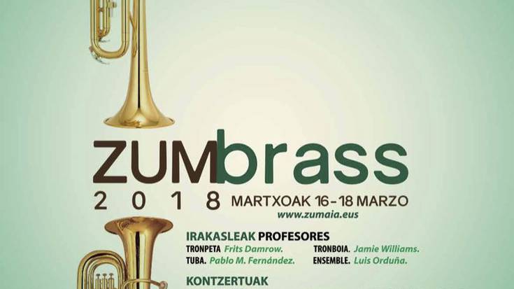 ZUMBrass topaketetan izen emateko azken eguna gaur