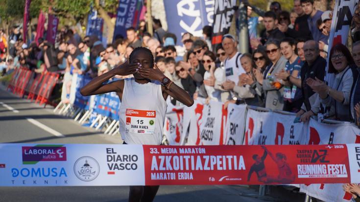 Kenyarrak nagusi, baina guztiak irabazle Azkoitia-Azpeitia proban