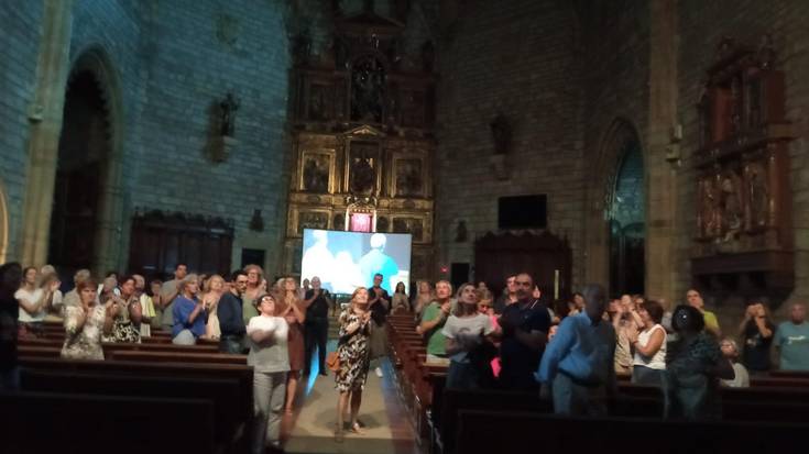 'Hariak eta Hodiak' organo eta biolin kontzertuaz gozatu dute herritarrek