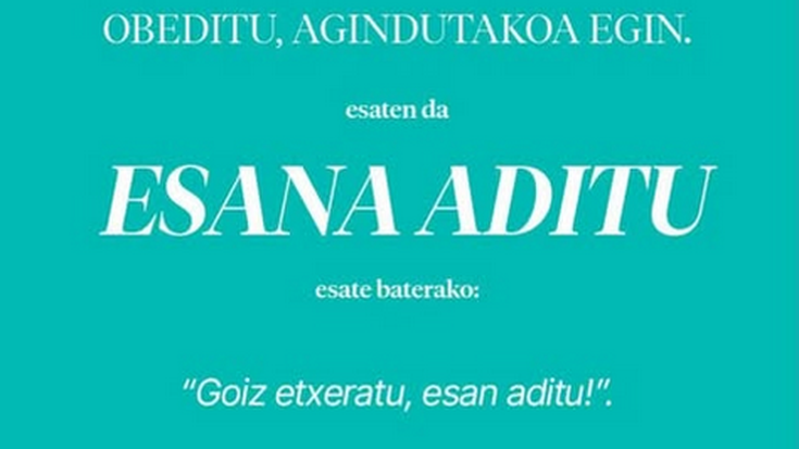 Esana aditu