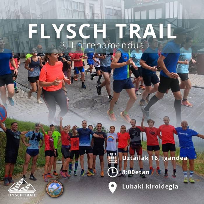 Flysch Traileko hirugarren entrenamendua