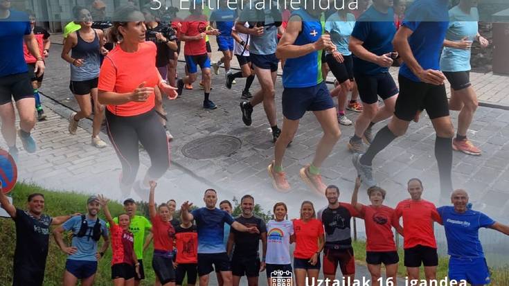 Flysch Traileko hirugarren entrenamendua