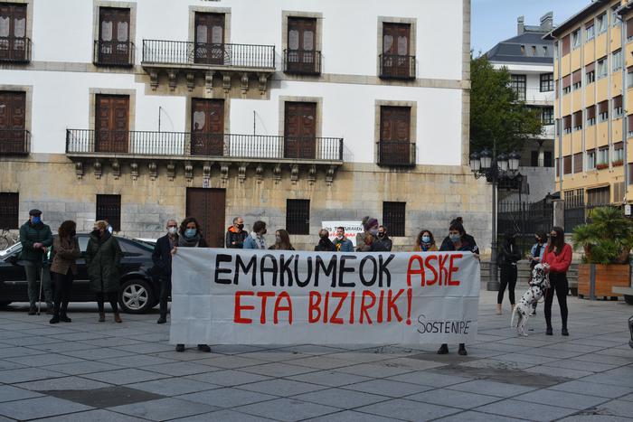 Sestaoko hilketa salatu dute hainbat lagunek Azkoitian