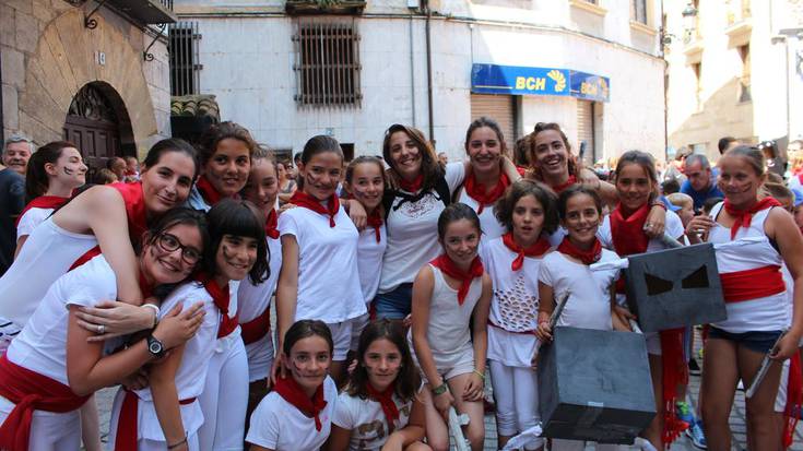 San Fermin Txiki iruditan