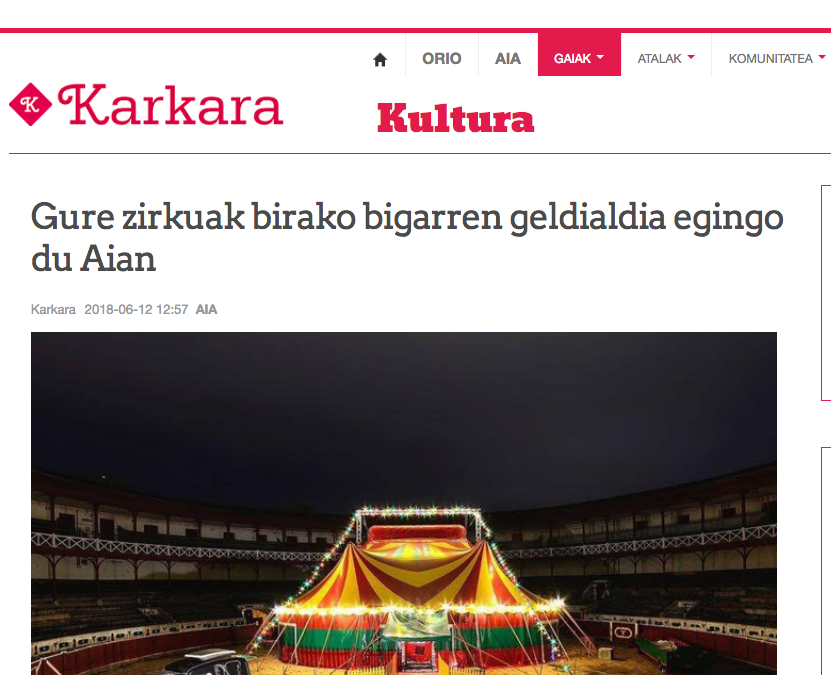 KARKARA.EUS-ek aspaldiko bisita kopururik altuena izan zuen maiatzean