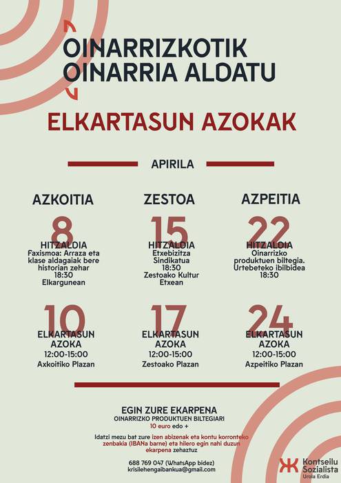 'Faxismoa: arraza eta klase aldagaiak bere historian zehar' hitzaldia