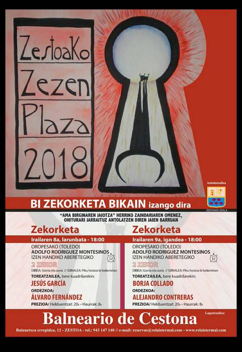 Zestoako zekorketen kartela jakinarazi dute
